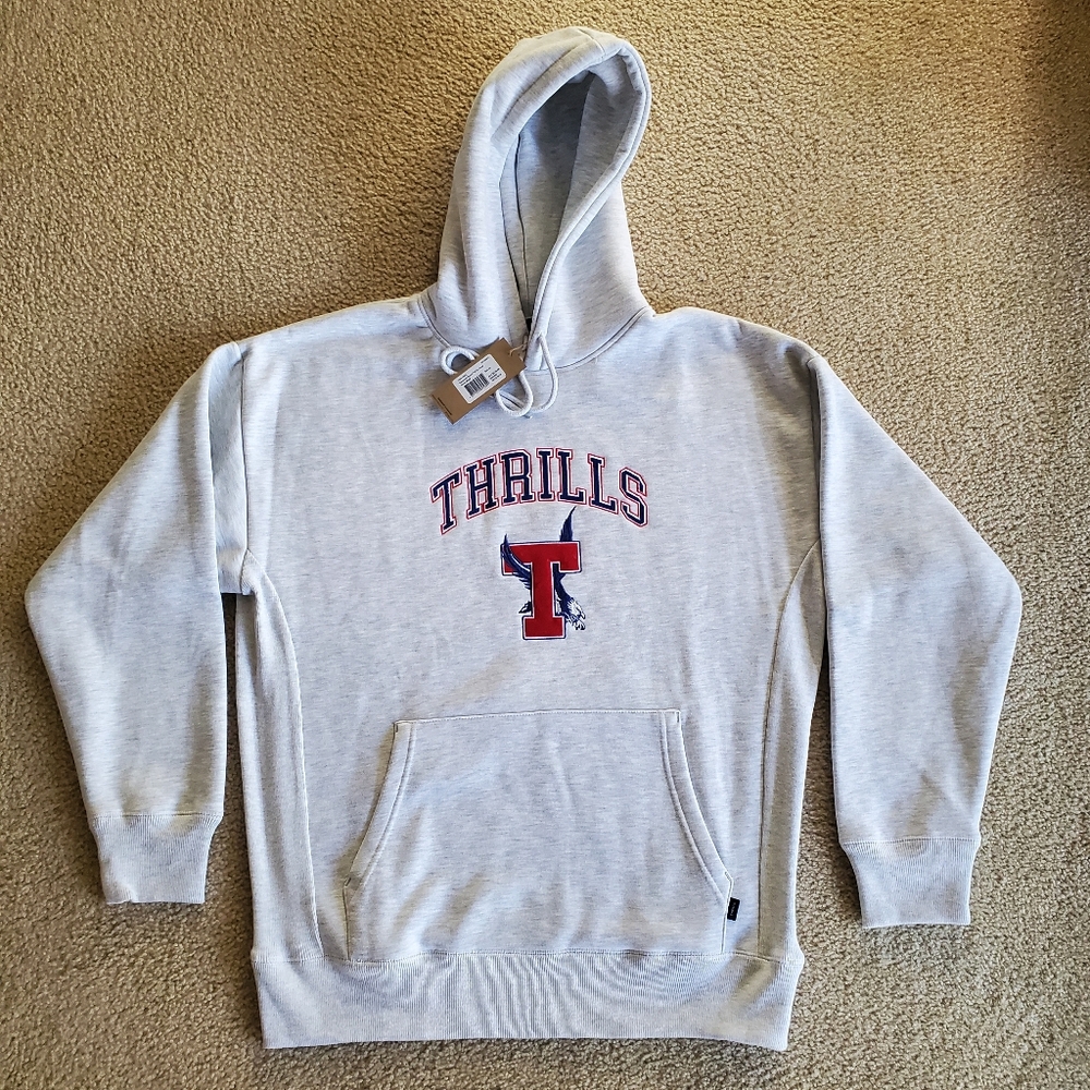 Thrills Gray Hoodie for Men